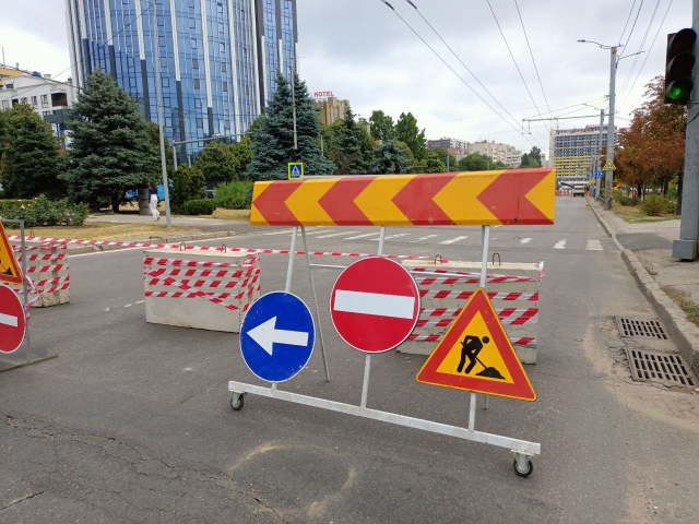 Приостановка дорожного движения по улице Тигина, в периметре ул. Букурешть и ул. М. Когэлничану